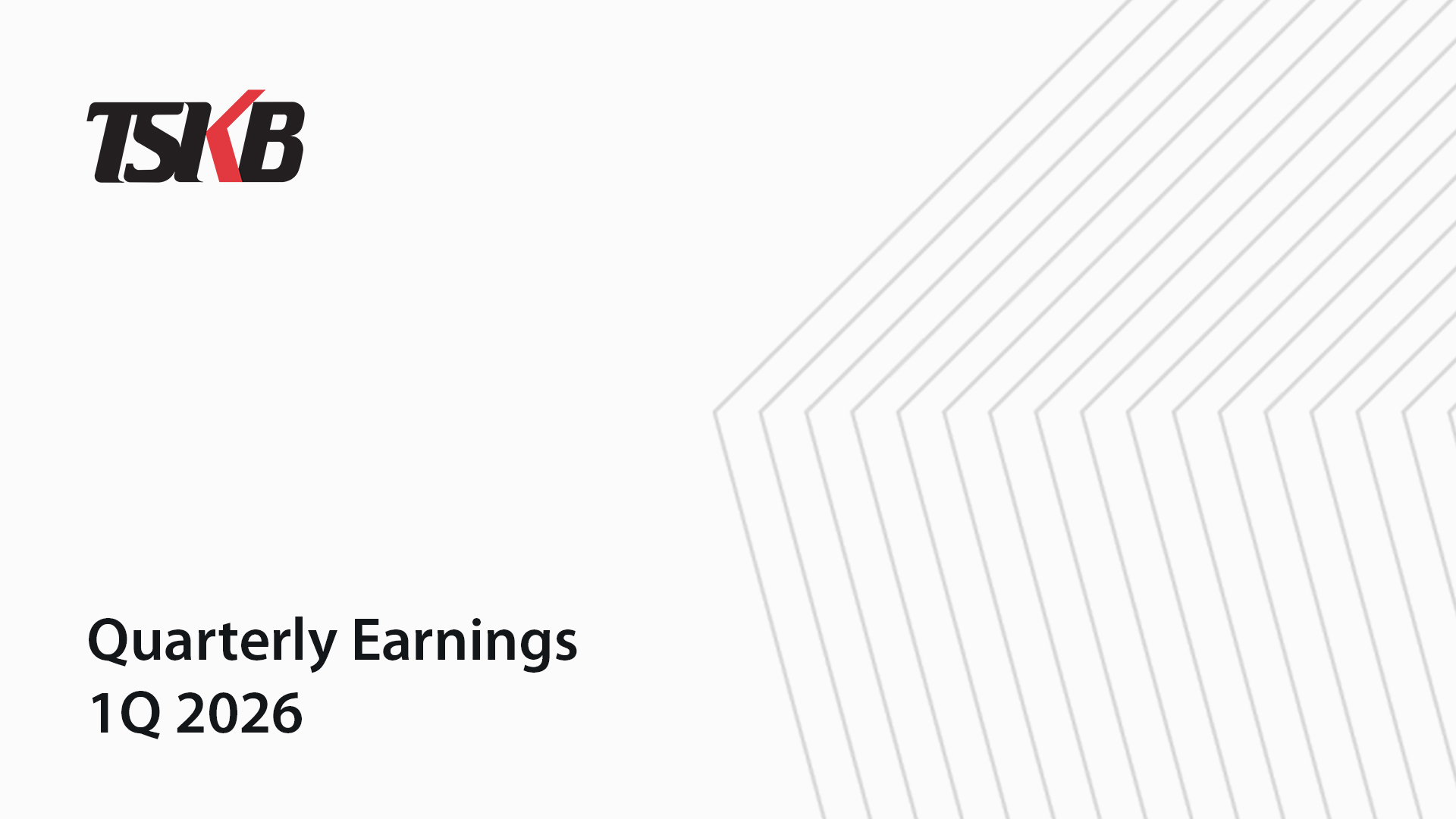 TSKB Quarterly Earnings Q1 2026